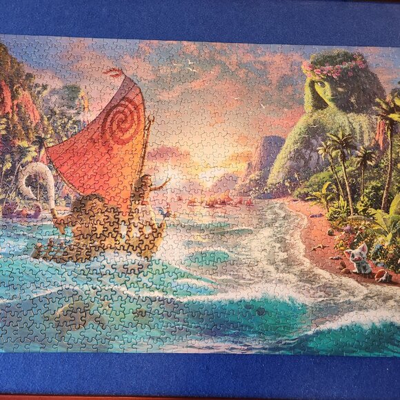 Ceaco - Thomas Kinkade Disney Dreams - Moana - 1000 Piece Jigsaw Puzzle - Picture 3 of 3